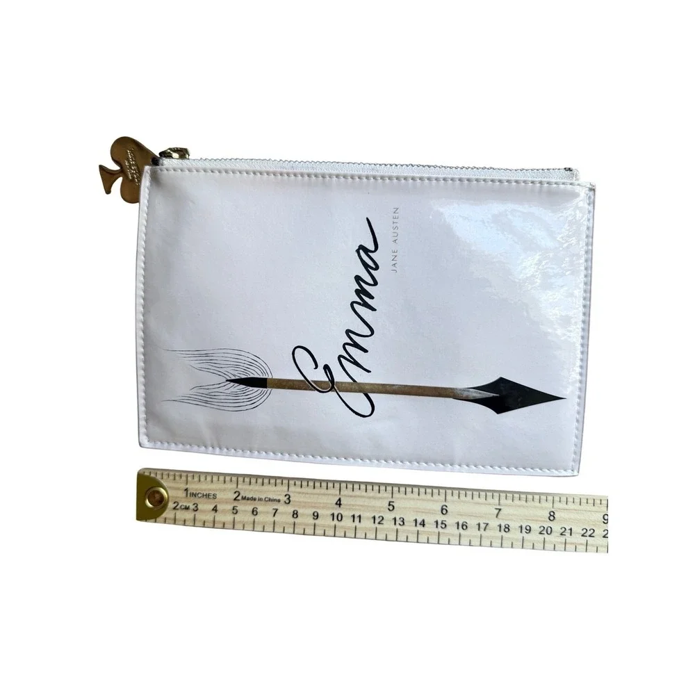 Booklover Kate Spade Makeup‎ Bag Jane Austen Rare Emma Book Clutch Makeup Trendy